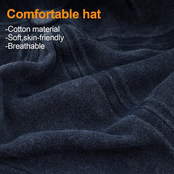 Men's Brown Blue Gray 3 Pack Plain Cotton Retro Adjustable Baseball Hat Cap - Picture 5 of 7